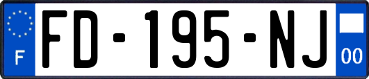 FD-195-NJ