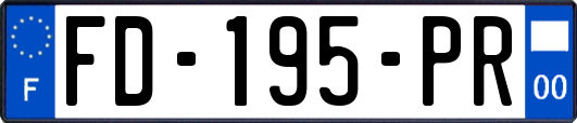 FD-195-PR