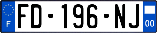 FD-196-NJ