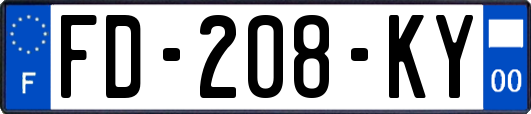 FD-208-KY