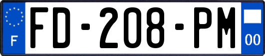 FD-208-PM
