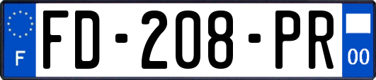 FD-208-PR