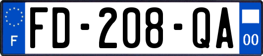 FD-208-QA