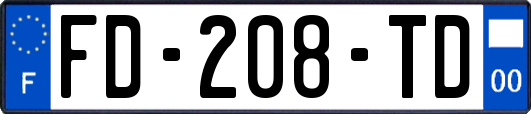 FD-208-TD