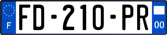 FD-210-PR