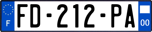 FD-212-PA