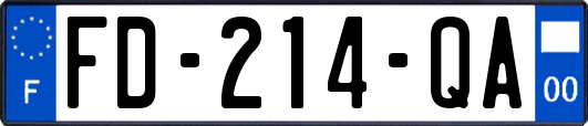 FD-214-QA