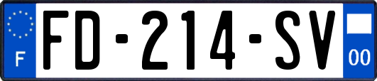 FD-214-SV