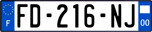 FD-216-NJ