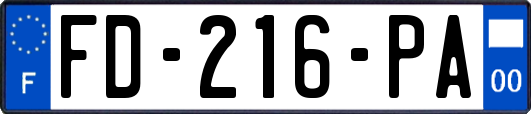 FD-216-PA