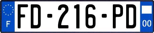 FD-216-PD