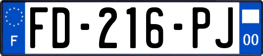 FD-216-PJ