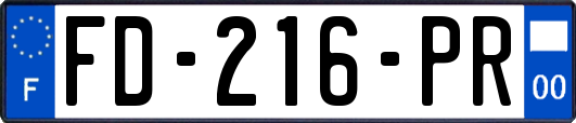 FD-216-PR