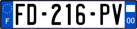 FD-216-PV