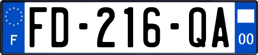 FD-216-QA