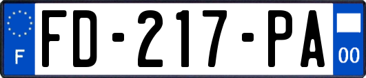 FD-217-PA