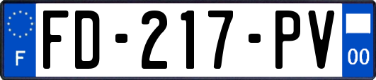 FD-217-PV