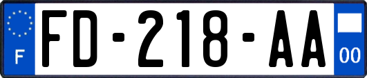 FD-218-AA