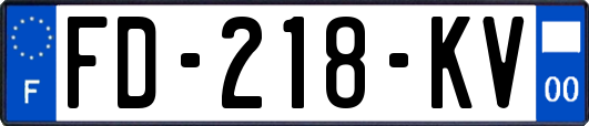 FD-218-KV