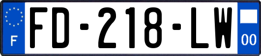 FD-218-LW