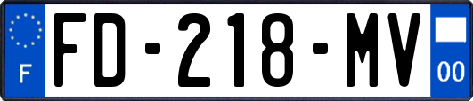 FD-218-MV