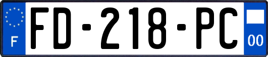 FD-218-PC