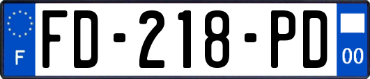 FD-218-PD
