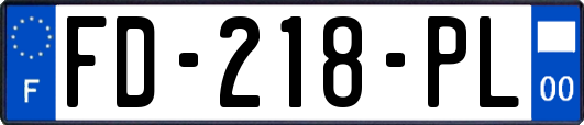 FD-218-PL