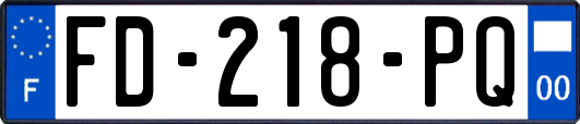 FD-218-PQ