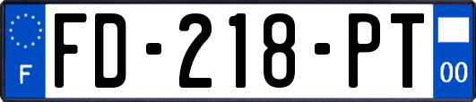 FD-218-PT