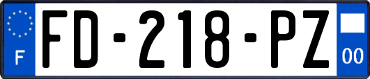 FD-218-PZ
