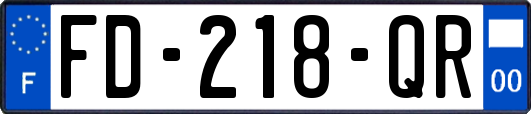 FD-218-QR