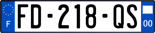 FD-218-QS