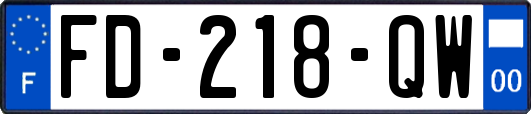 FD-218-QW