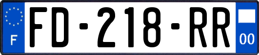 FD-218-RR