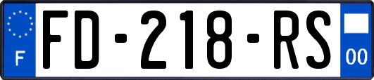 FD-218-RS