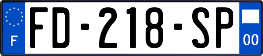 FD-218-SP