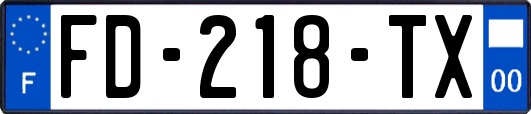 FD-218-TX