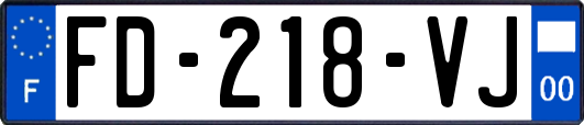 FD-218-VJ