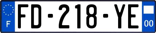 FD-218-YE