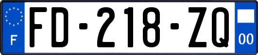 FD-218-ZQ