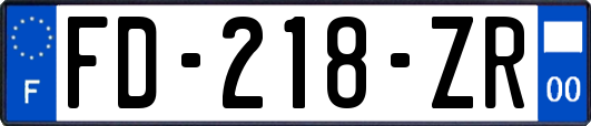 FD-218-ZR