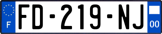FD-219-NJ