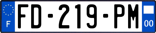 FD-219-PM