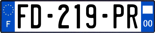 FD-219-PR