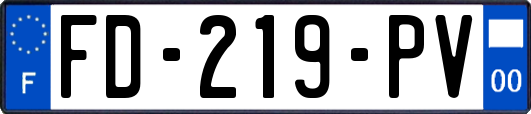 FD-219-PV