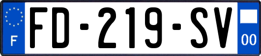 FD-219-SV