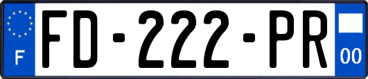 FD-222-PR