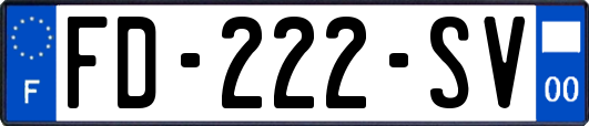 FD-222-SV