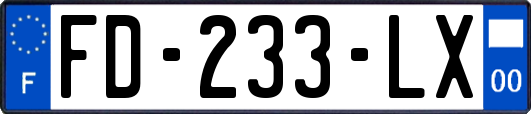 FD-233-LX